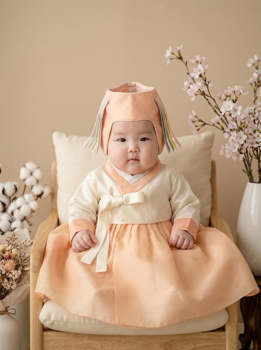 살구빛 꽃 공주