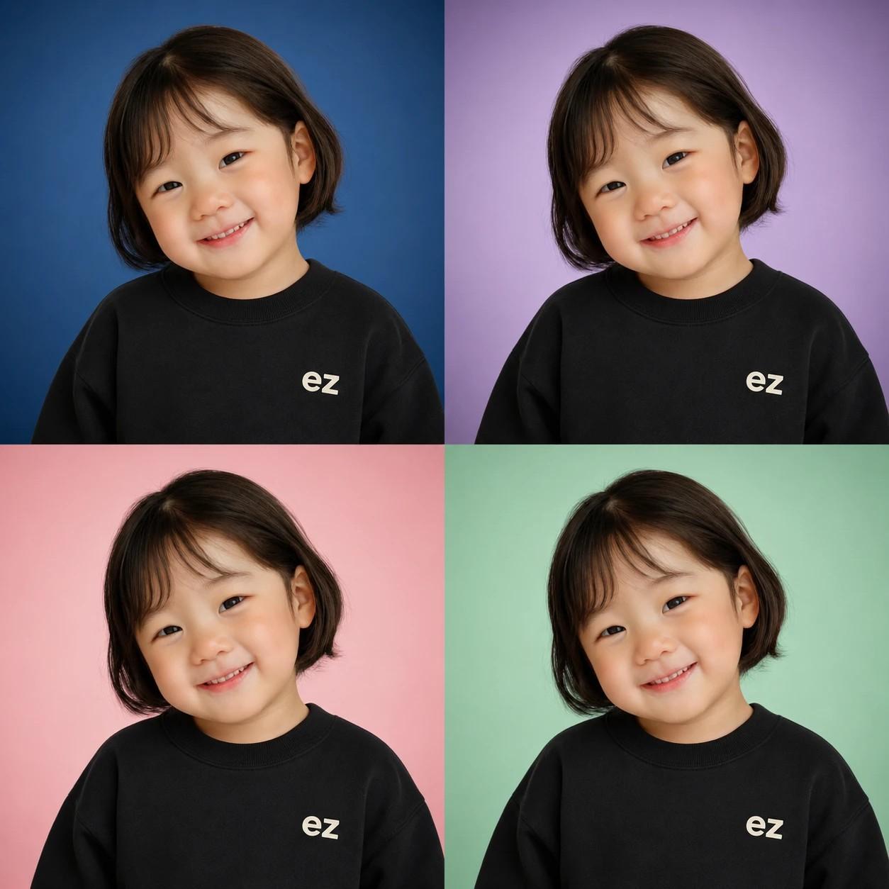 유치원 증명사진
