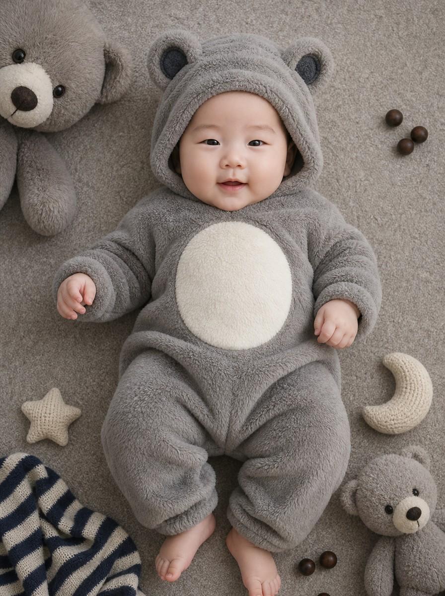 Gray Bear Costume 100-Day