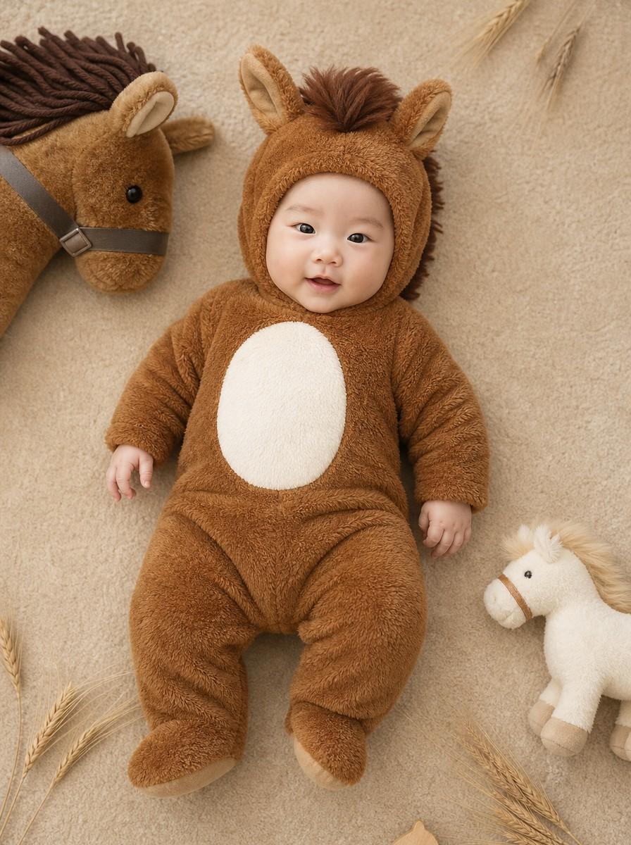Brown Horse Costume 100-Day