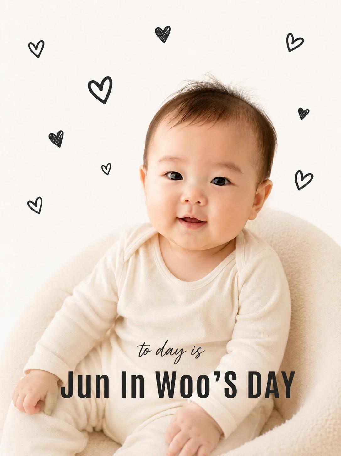이름 들어간 생일 화보