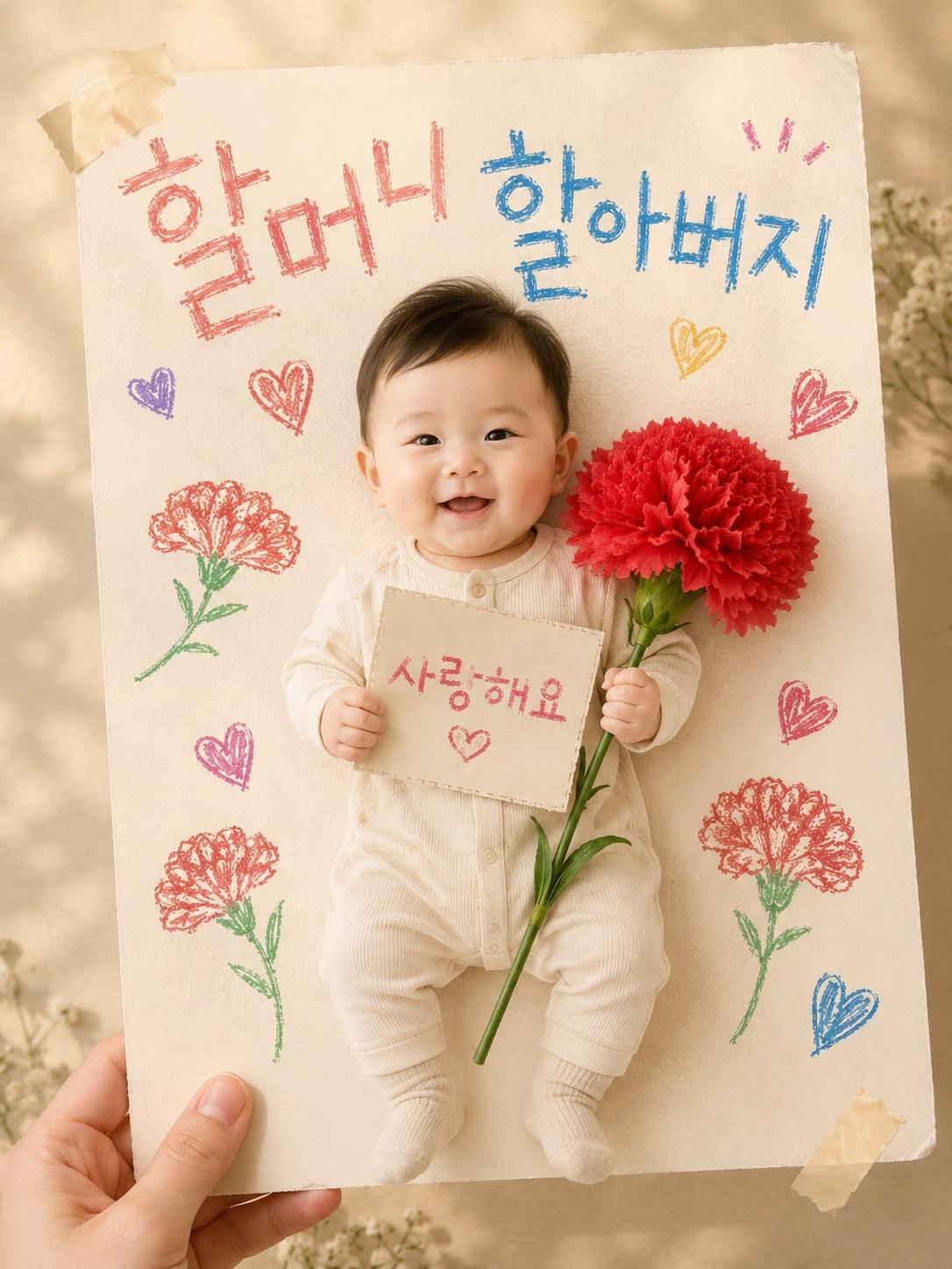 Parents Day grandma grandpa: ChatGPT baby photo prompt